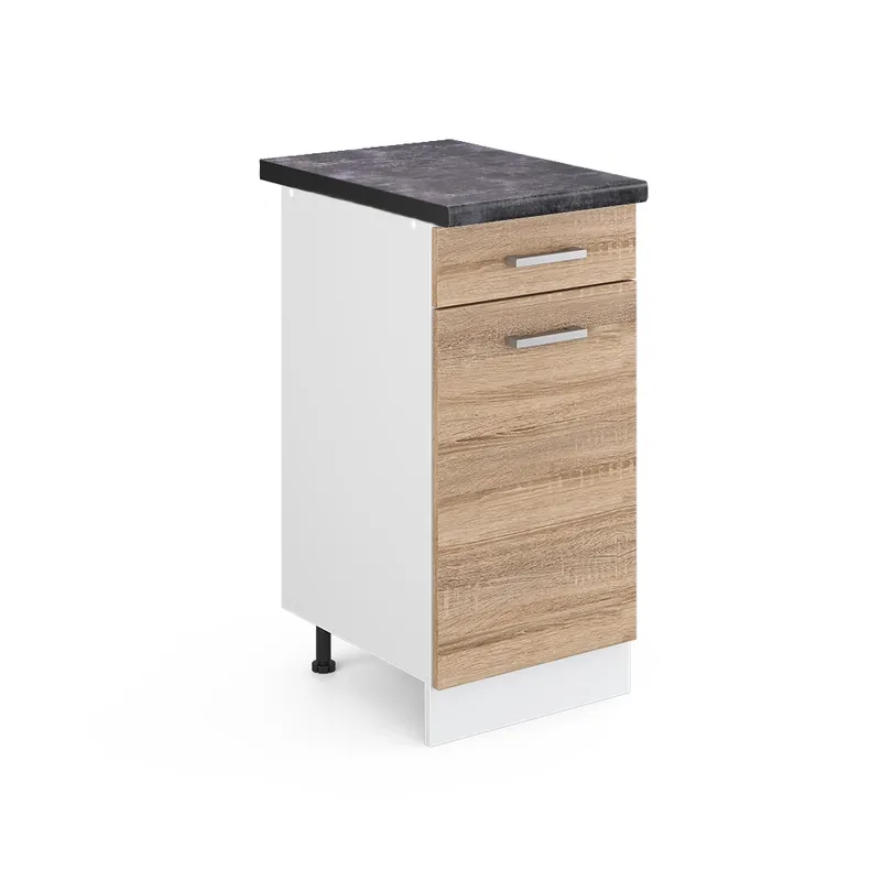 Spodní skříňka kuchyňské linky R-Line Sonoma 40 cm , PD Antracit Vicco Kup Teď