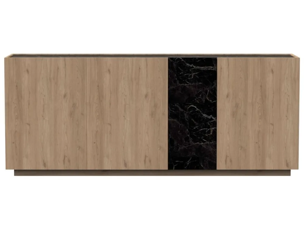 Komoda Dione 180 x 42 cm s dubovým dekorem Jen Po Omezenou Doba