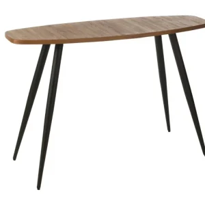 Top Prodej Hnědý dřevěný toaletní stolek J-line Tooky 120 x 40 cm