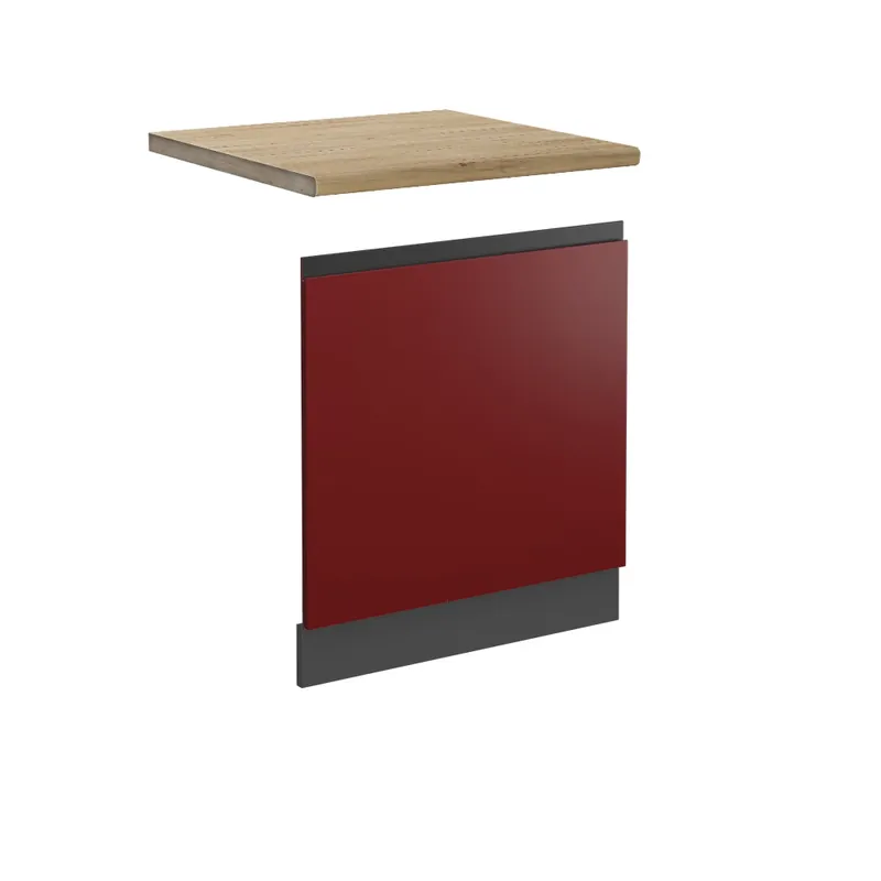 Objednat Nyní Přední panel R-Line Červená 60 cm , PD Dub Vicco