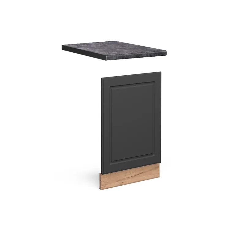 Přední panel Fame-Line Antracitově zlatý 45 cm , PD Antracit Vicco Pouze Dnes