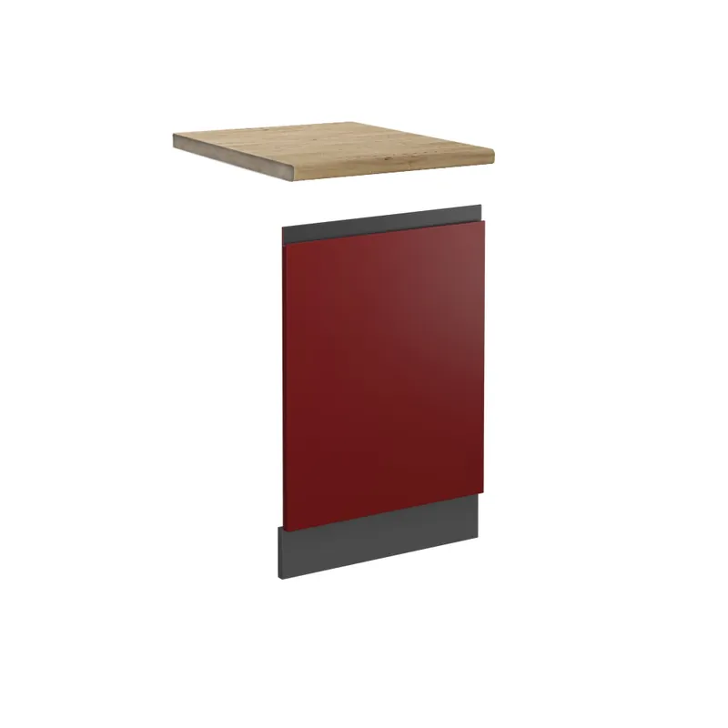 Přední panel R-Line Červená 45 cm , PD Dub Vicco Nová Kolekce