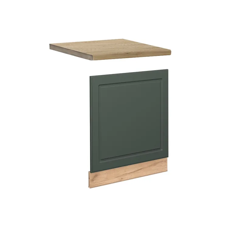 Autentický Přední panel Fame-Line Zelená zlatá země 60 cm , PD Dub Vicco