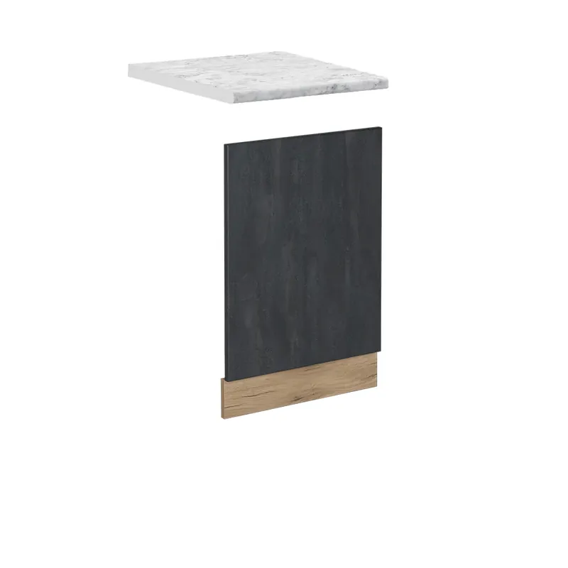 Přední panel R-Line Černý beton 45 cm PD Mramor Vicco Přímo Od Výrobce