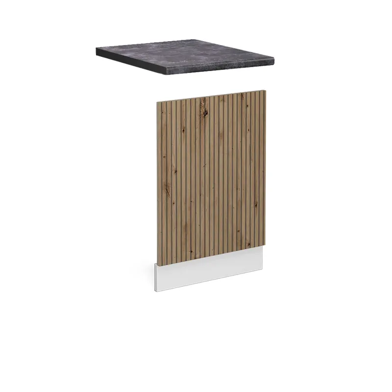 Vrácení Zdarma Přední panel R-Line Řemeslný dub 45 cm , PD Antracit Vicco