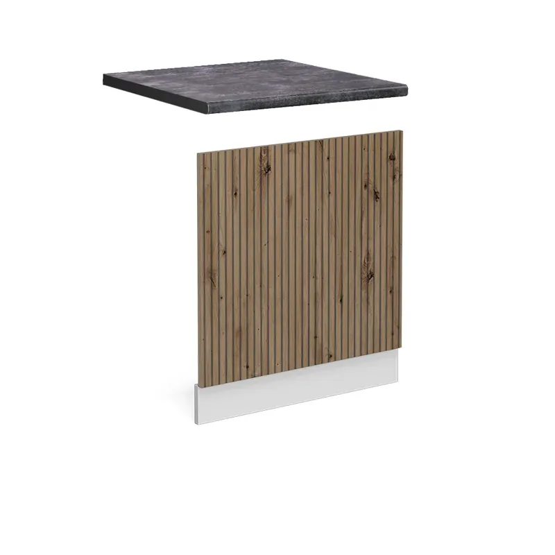 Nakupujte Hned Přední panel R-Line Řemeslný dub 60 cm , PD Antracit Vicco