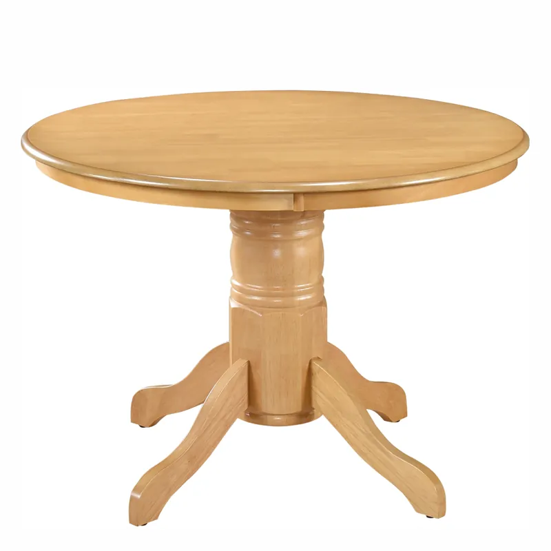 Bezpečná Platba Jídelní stůl, kulatý, dub světlý, průměr 106 cm, TABLOS