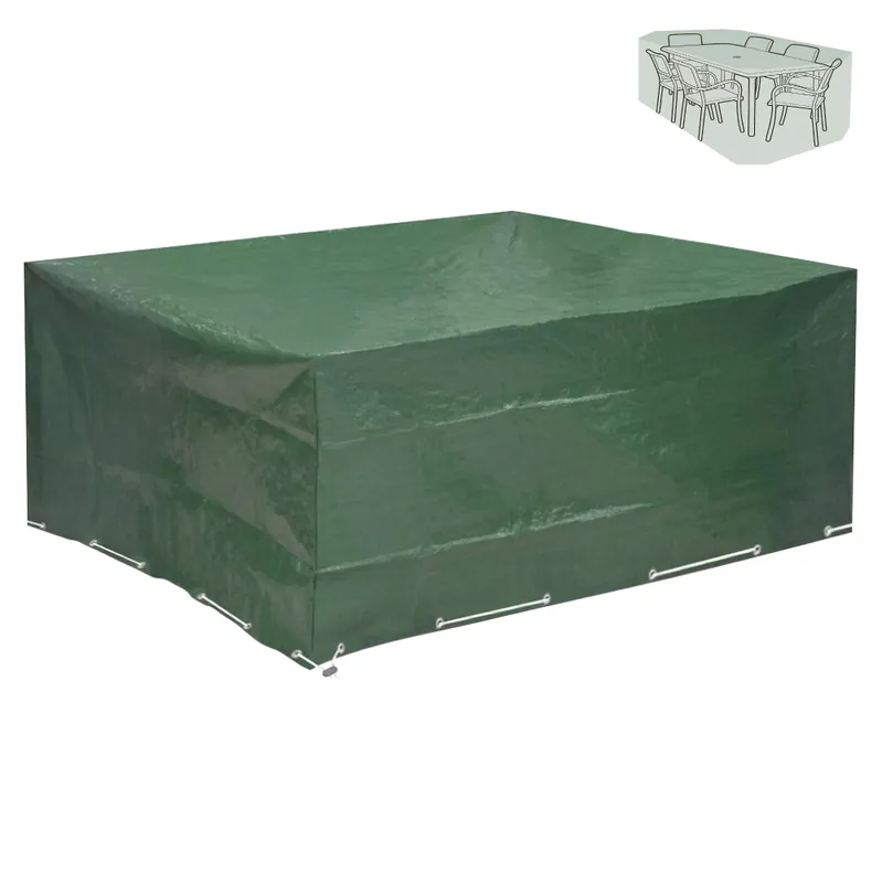 Ochranný obal na zahradní set, 270x180x89 cm, zelená, KAVER TYP 25 Must-Have