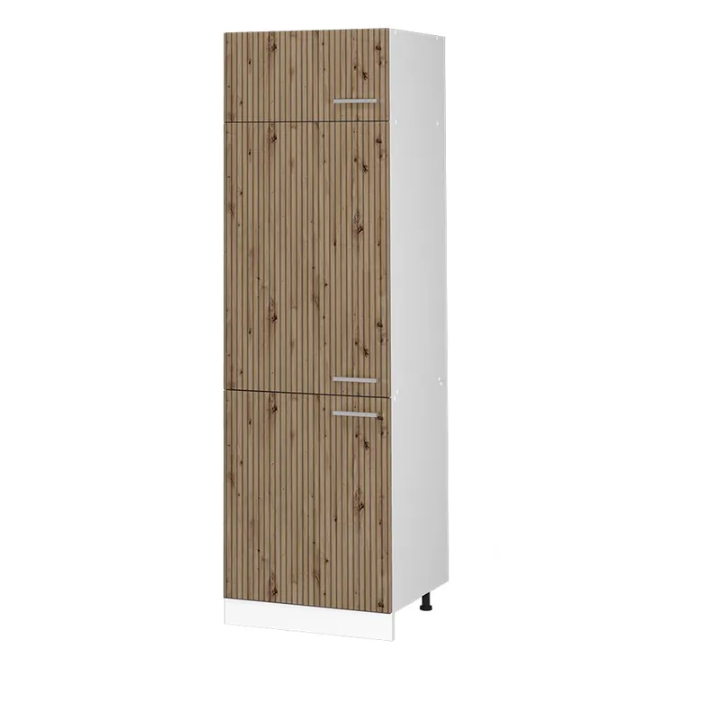 Zlevněný Skříňka na lednici R-Line Řemeslný dub 60 cm Vicco