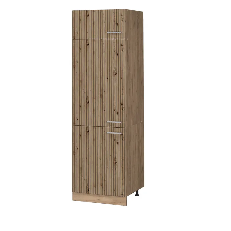 Výhodná Nabídka Skříňka na lednici R-Line Řemeslný dub 60 cm Vicco