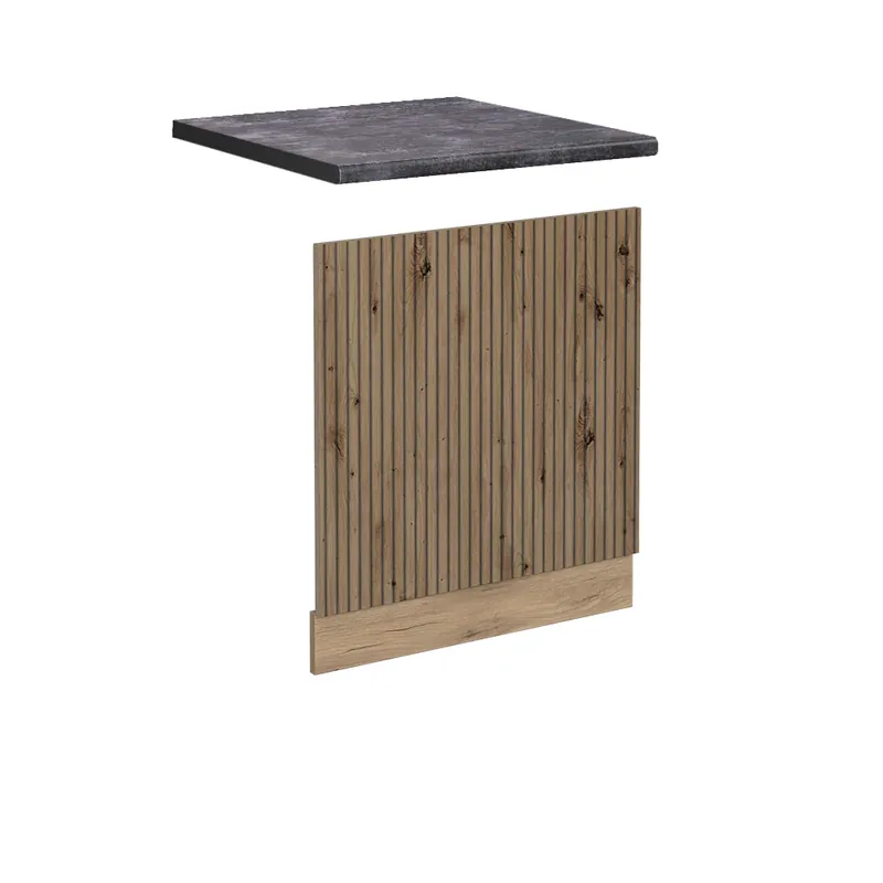 Objednat Nyní Přední panel R-Line Řemeslný dub 60 cm , PD Antracit Vicco