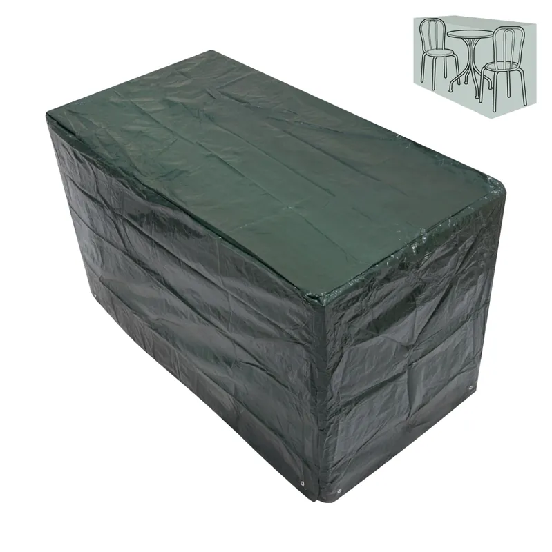Dokud Zásoby Vydrží Ochranný obal na bistro set, 124x63x79 cm, zelená, KAVER TYP 19