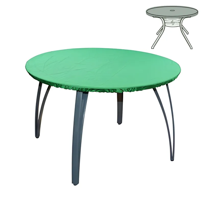 Ochranný obal na stolovou desku, 120 cm, zelená, KAVER TYP 15 Finální Výprodej