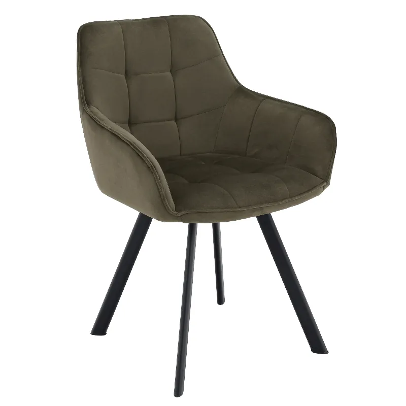 Finální Výprodej Designové křeslo, zelená Velvet/černá, PETIN RP1, rozbalené zboží