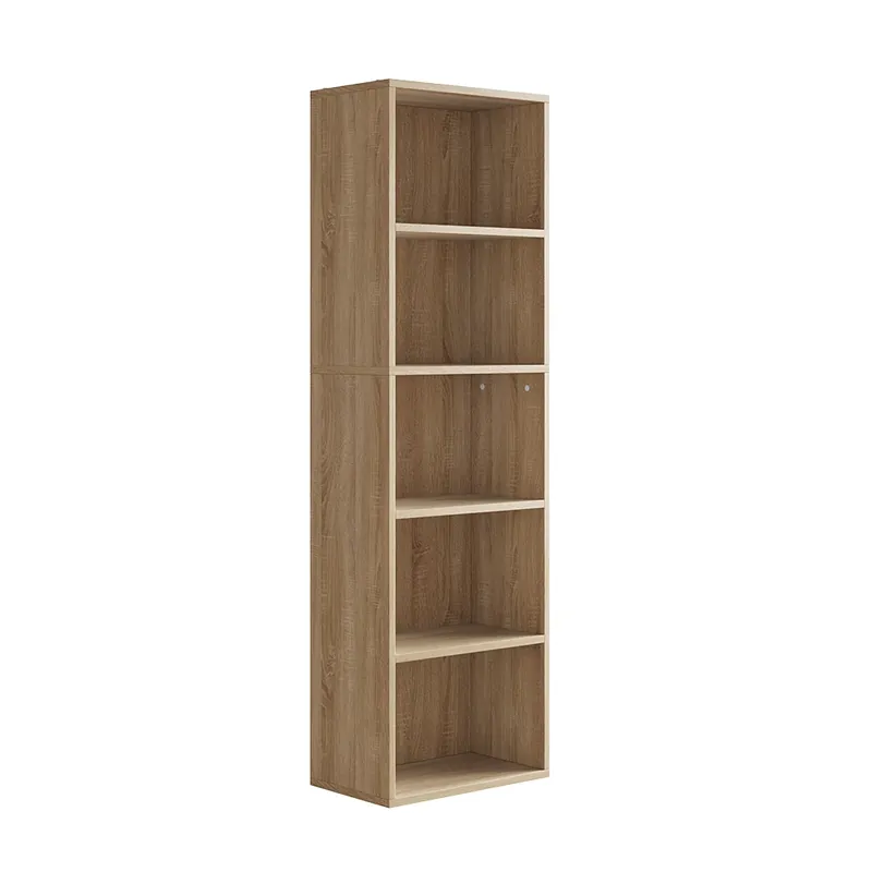 Knihovna Bob Sonoma 40 x 132 cm s 5 přihrádkami Vicco Výprodej
