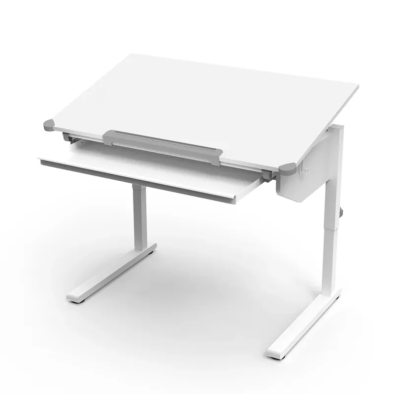 Bezpečná Platba Dětský stůl Arc Bílá 108 x 68 cm Nastavitelná výška Vicco
