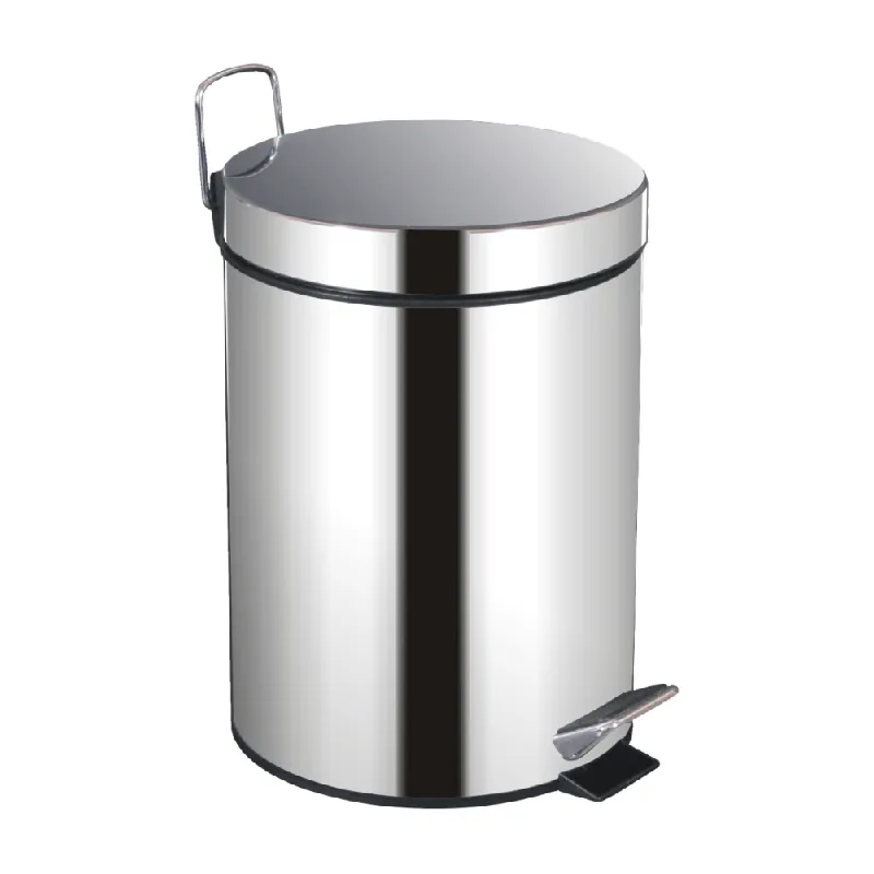 Odpadkový koš, nerezavějící ocel, 30 L, DUST P2, poškozené zboží Novinka