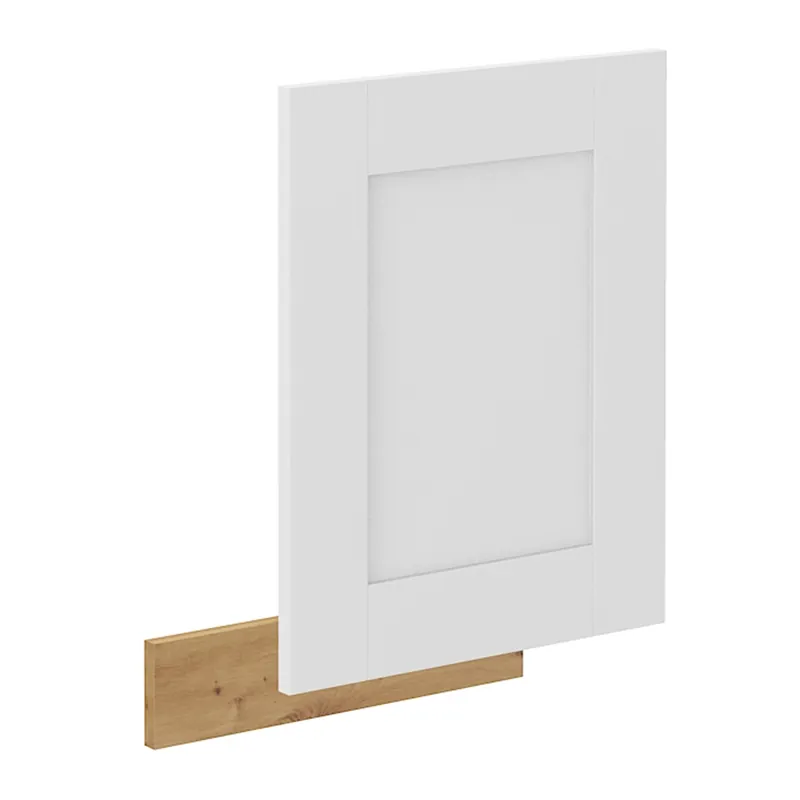Dokud Zásoby Vydrží Dvířka na myčku nádobí, bílá/dub artisan, LULA ZM 570x446