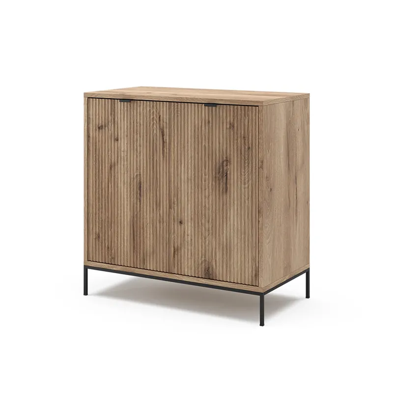 Komoda Eliza Dub Viking 42 x 81.2 cm se 2 dveřmi Vicco Akční Cena
