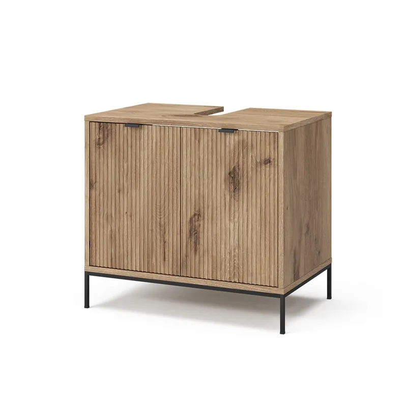 Vanity unit Eliza Dub Viking 70 x 63 cm se 2 dveřmi Vicco Tovární Cena