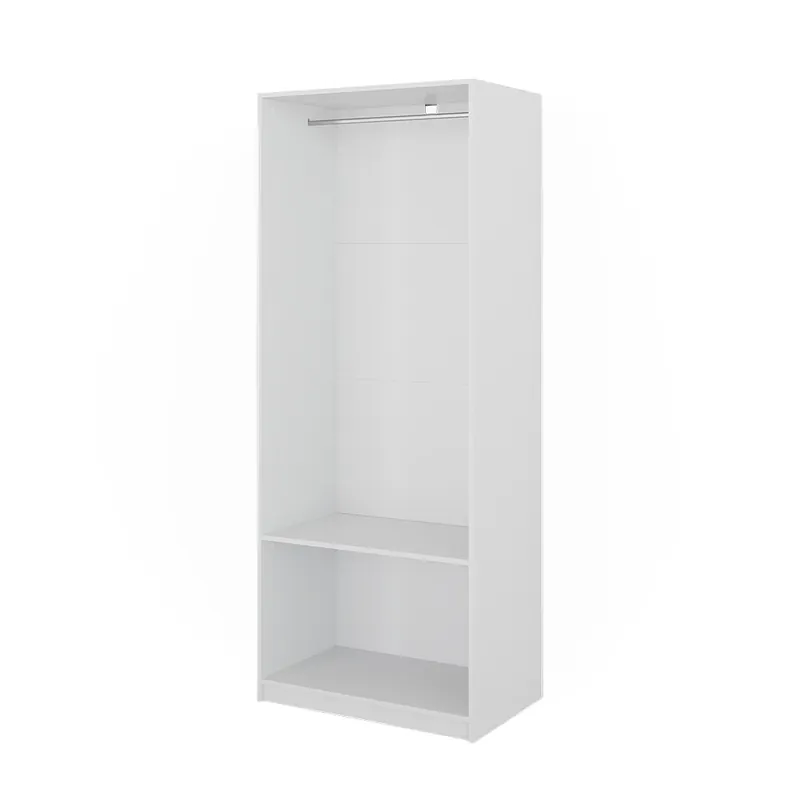 Šatní skříň Elmo Bílá 80 x 200 cm Vicco Omezená Nabídka