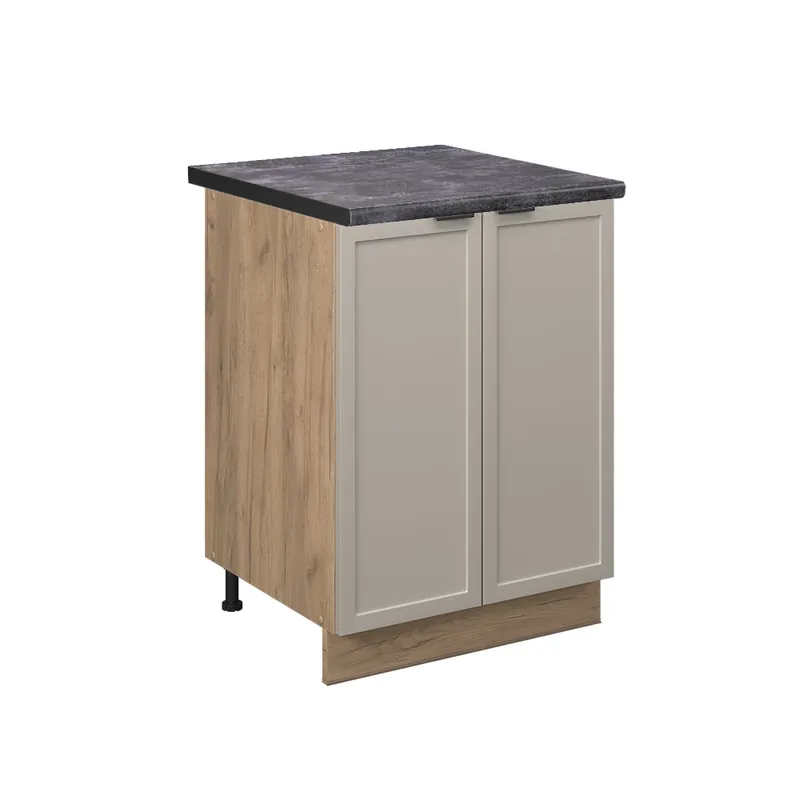 Spodní skříňka kuchyňské linky Fame-Line GreyBeige 60 cm , PD Antracit Vicco Horká Nabídka