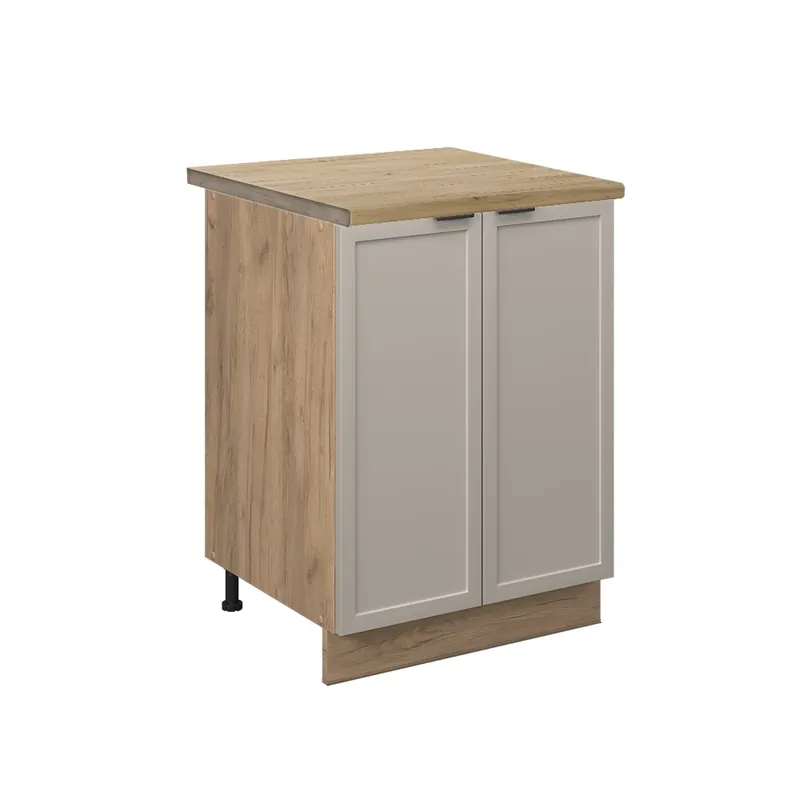 Cenový Hit Spodní skříňka kuchyňské linky Fame-Line GreyBeige 60 cm , PD Dub Vicco