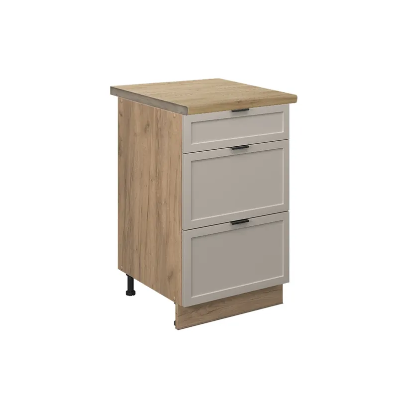 Kup Teď Spodní skříňka kuchyňské linky Fame-Line GreyBeige 50 cm , PD Dub Vicco
