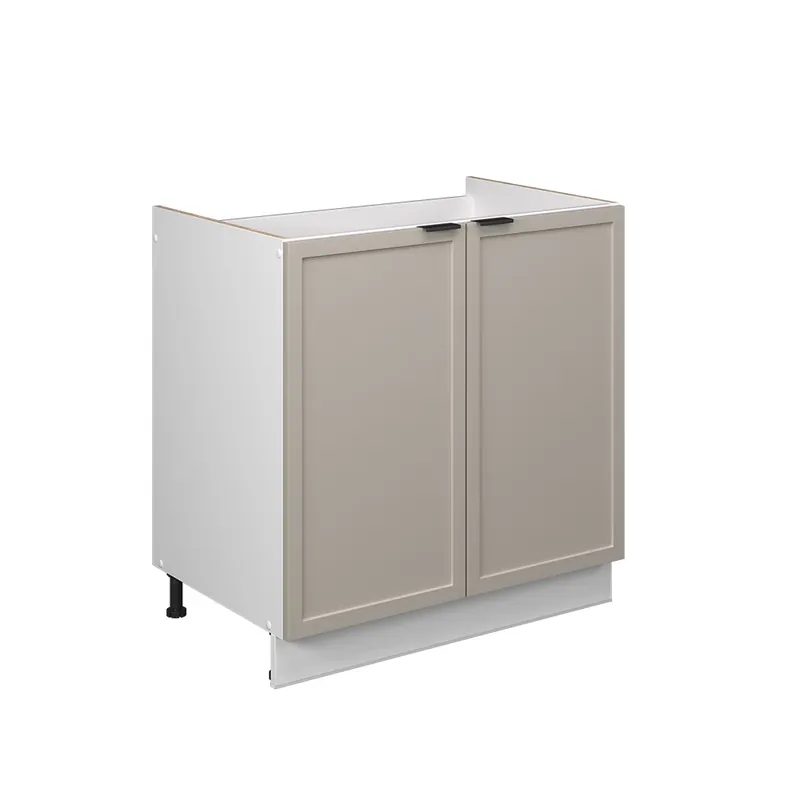 Cenově Výhodný Skříňka pod dřez Fame-Line GreyBeige 80 cm bez pracovní desky Vicco