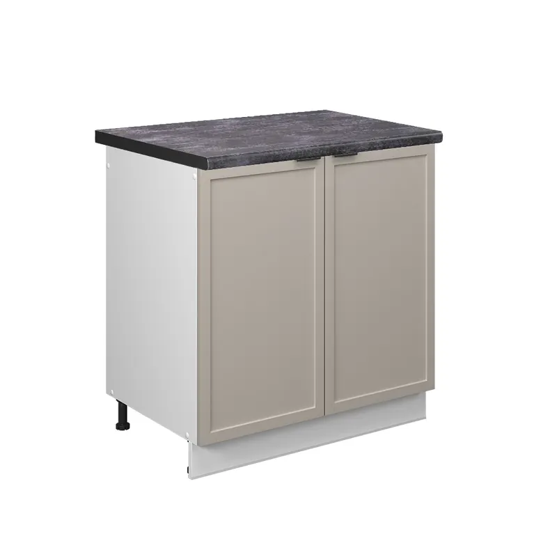 Skříňka pod dřez Fame-Line GreyBeige 80 cm , PD Antracit Vicco Vysoce Kvalitní