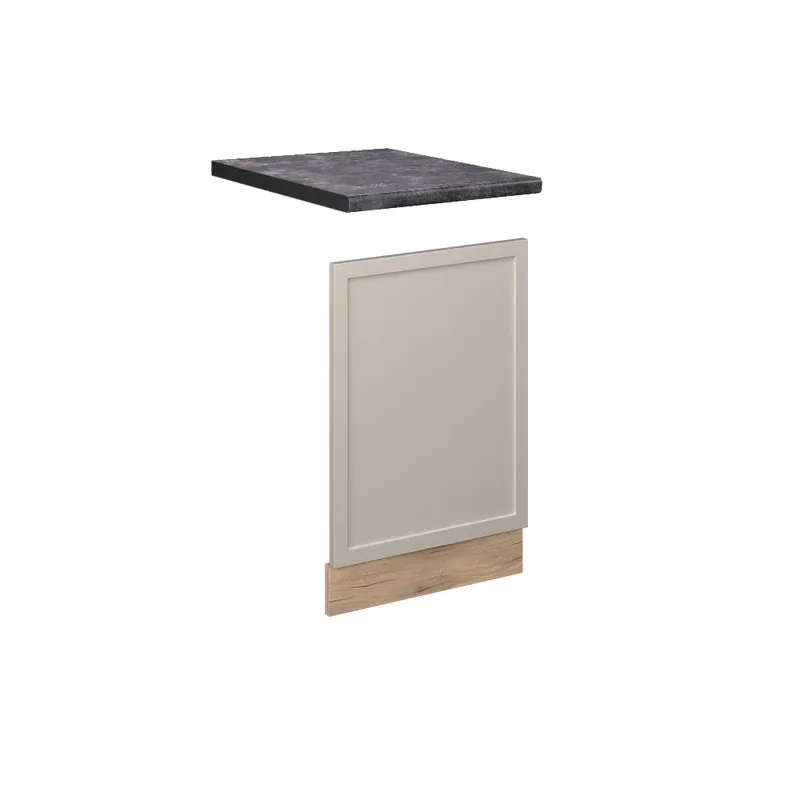Odeslání Ihned Přední panel Fame-Line GreyBeige 45 cm , PD Antracit Vicco