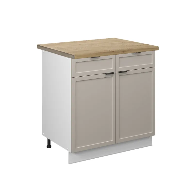 Spodní skříňka kuchyňské linky Fame-Line GreyBeige 80 cm , PD Dub Vicco Omezená Nabídka