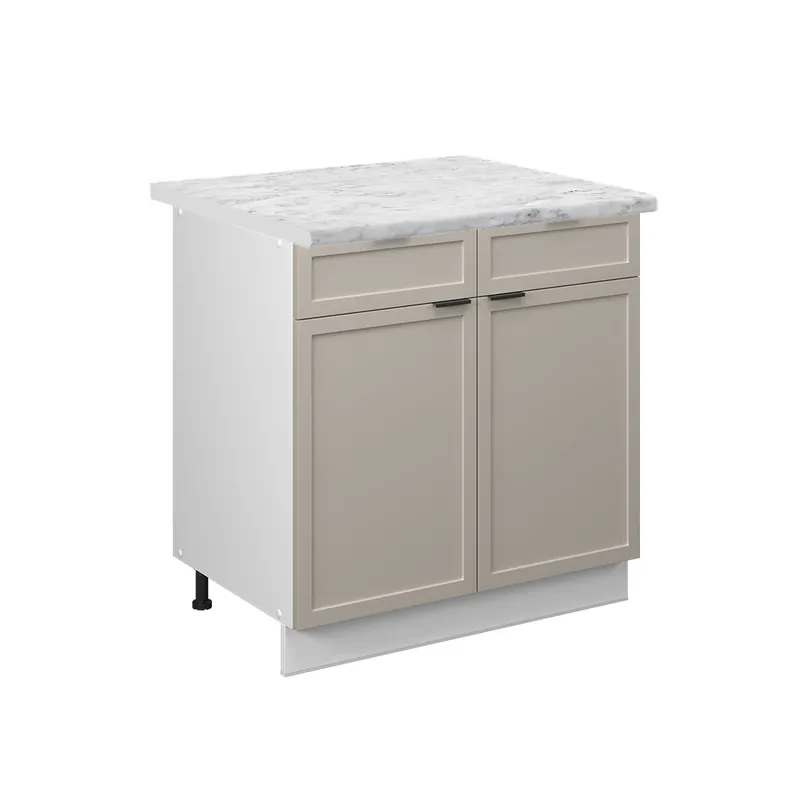 Spodní skříňka kuchyňské linky Fame-Line GreyBeige 80 cm , PD Mramor Vicco Nakupujte Hned