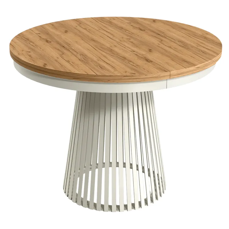 Top Prodej Jídelní rozkládací stůl, dub craft zlatý/kašmír, 100-140-180x76,6 cm, GERDONY