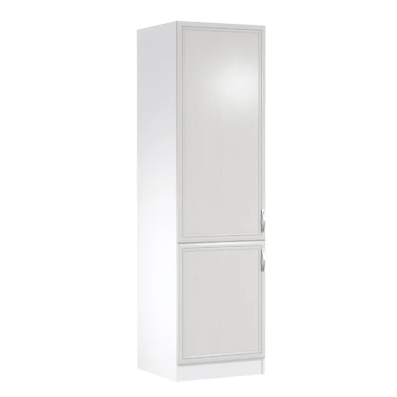 Speciální Cena Kuchyňská skříňka na vestavnou chladničku D60ZL, levá, bílá/sosna Andersen, SICILIA P1, poškozené zboží