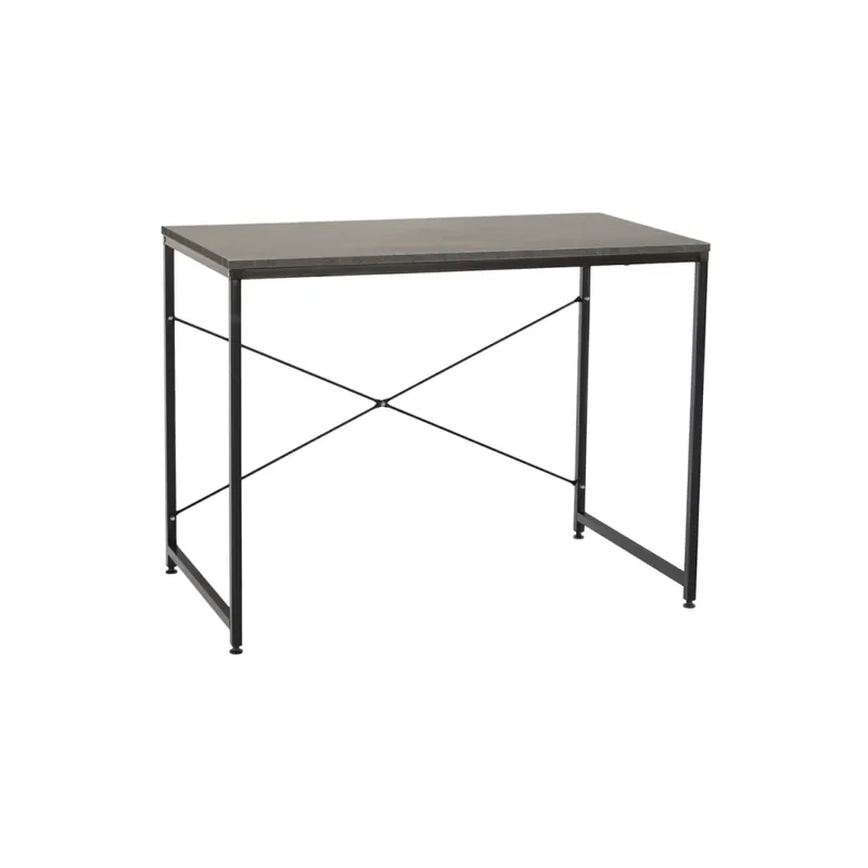 Hit Sezóny Psací stůl, beton/černá, 90x60 cm, MELLORA