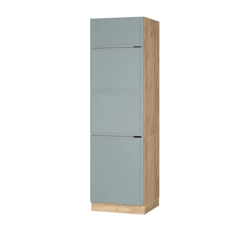 Rychlé Dodání Skříňka na lednici Fame-Line Světle modrošedá 60 cm Vicco