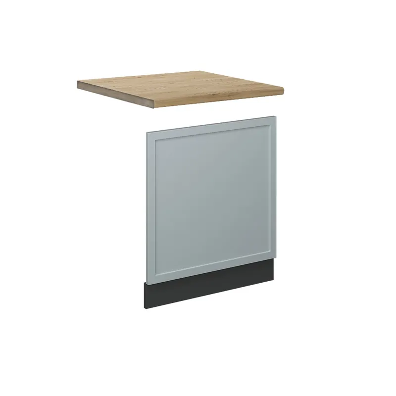 Přední panel Fame-Line Světle modrošedá 60 cm , PD Dub Vicco Ověřený