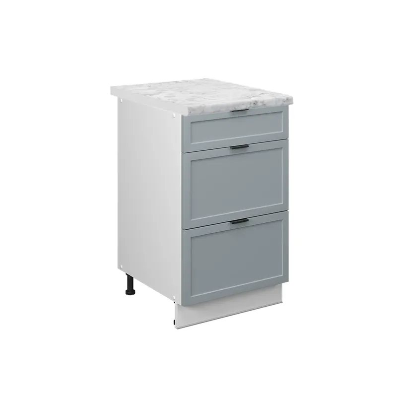 Spodní skříňka kuchyňské linky Fame-Line Světle modrošedá 50 cm , PD Mramor Vicco Koupit Online