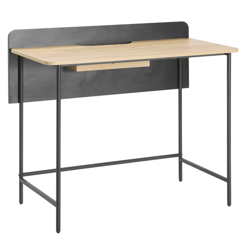 Cenová Bomba PC stůl, dub/černá, KOMPUS