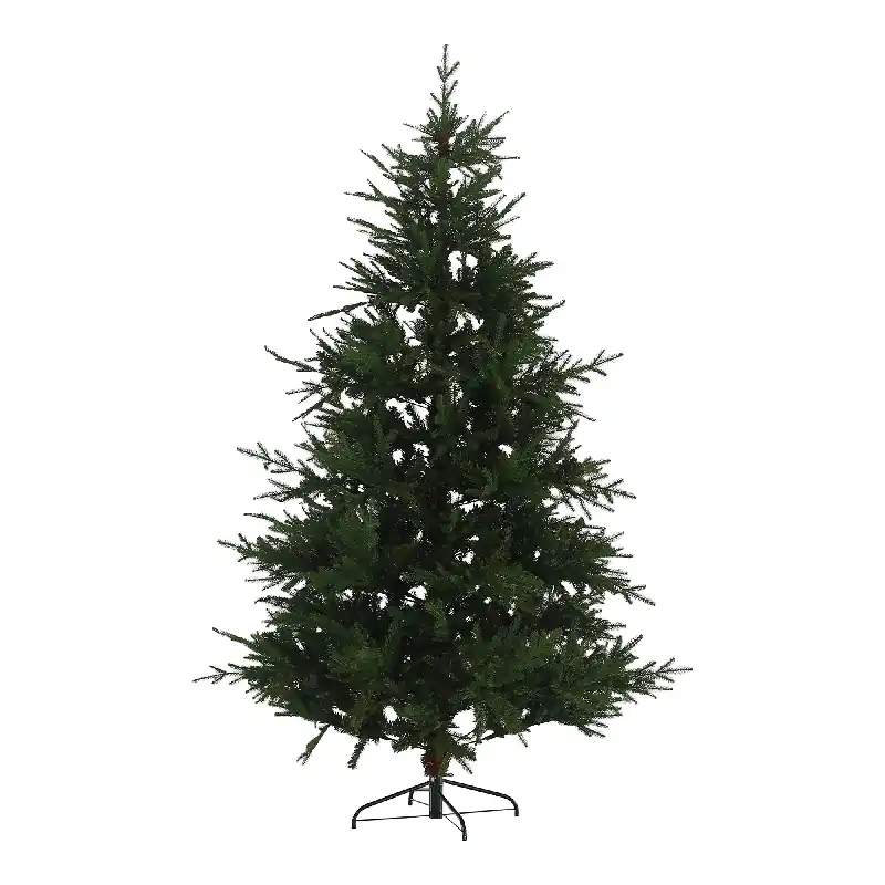 Nízká Cena 3D vánoční stromek s kovovým stojanem, 210 cm, TRISY RP1, rozbalené zboží