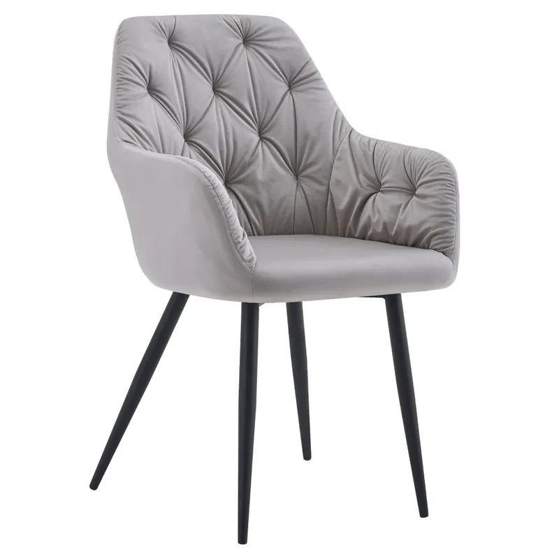 Designové křeslo, šedá Velvet látka, VERIO NEW Poslední Šance