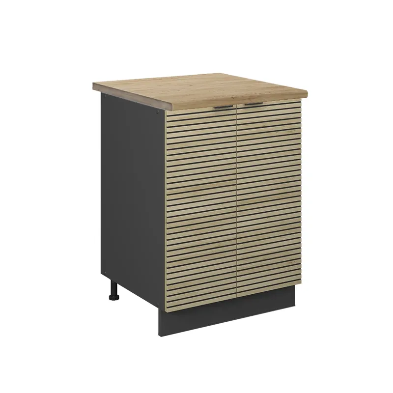 Spodní skříňka kuchyňské linky Fame-Line Dubový panel 60 cm , PD Dub Vicco Finální Výprodej