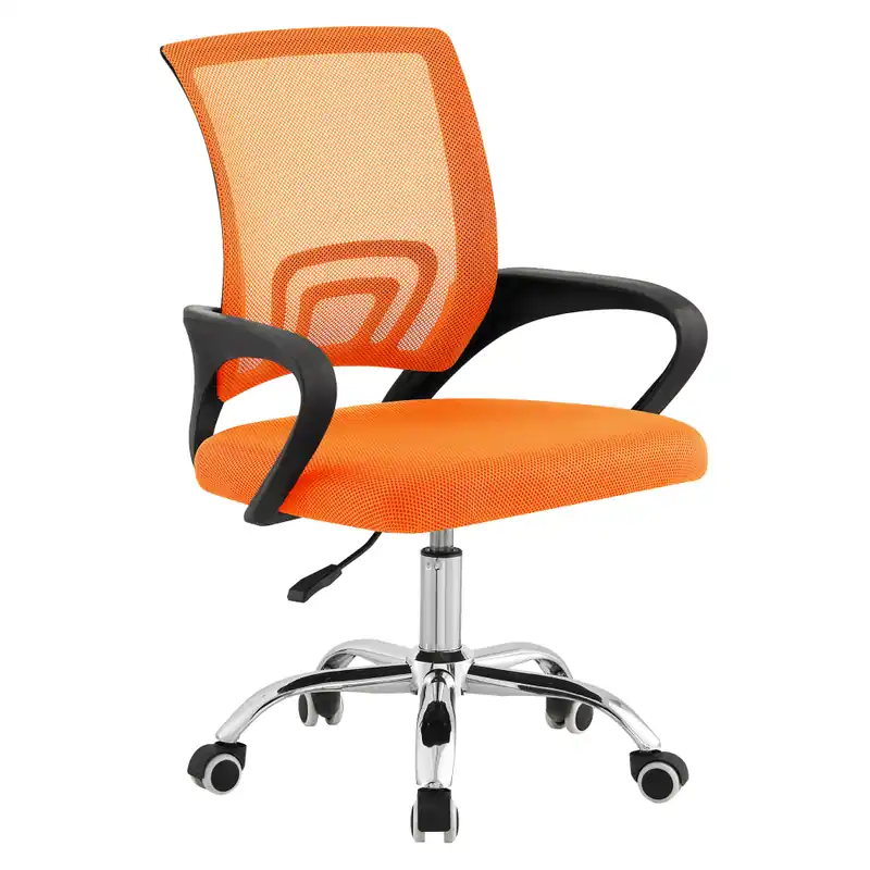 Kancelářská židle, oranžová/černá, DEX 4 NEW Časově Omezené