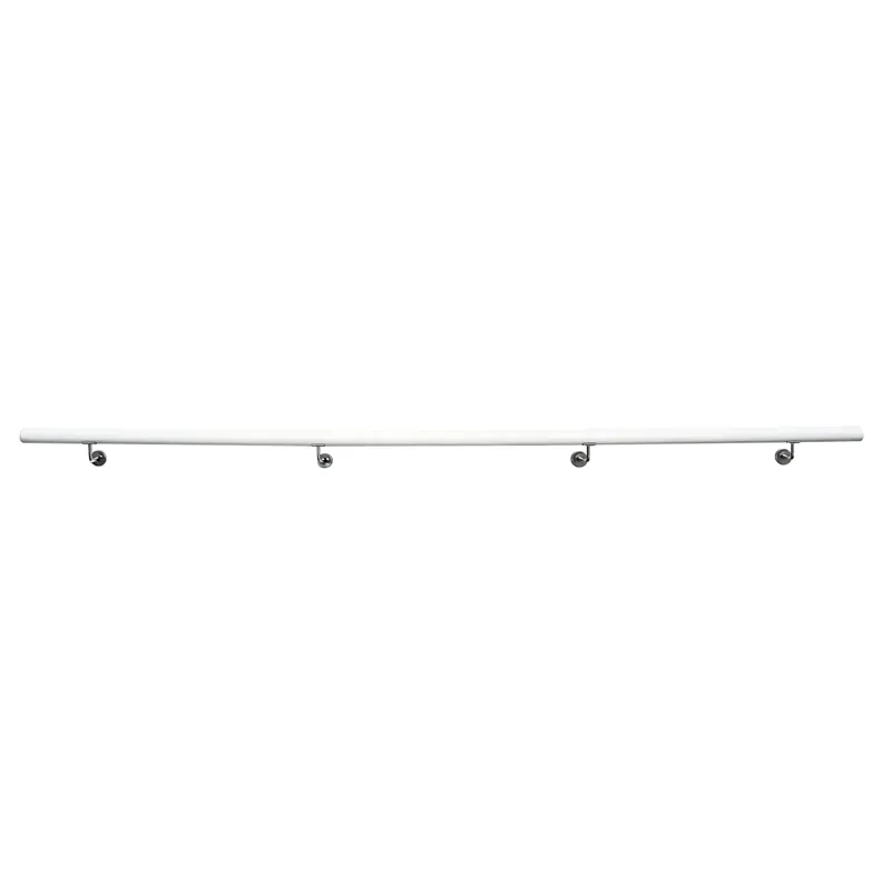 Výprodej Madlo/zábradlí, masivní dřevo, bílá, 300 cm, MANEL TYP 5