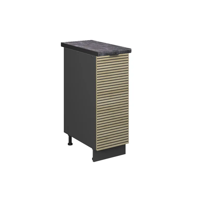 Pouze Dnes Lékárničková skříňka Fame-Line Dubový panel 30 cm , PD Antracit Vicco