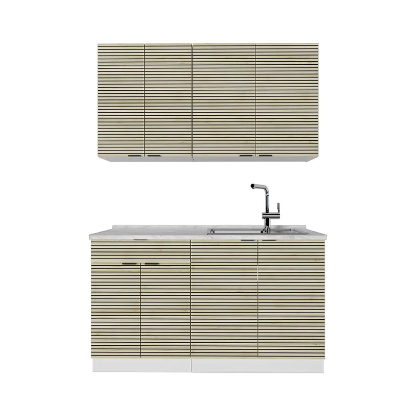 Expresní Doručení Jednotková kuchyně Fame-Line Dubový panel/bílá 140 cm bez pracovní desky Vicco