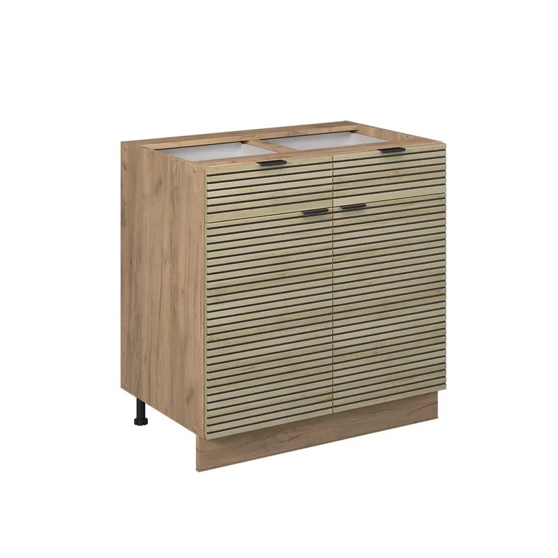Top Prodej Spodní skříňka kuchyňské linky Fame-Line Dubový panel 80 cm bez pracovní desky Vicco