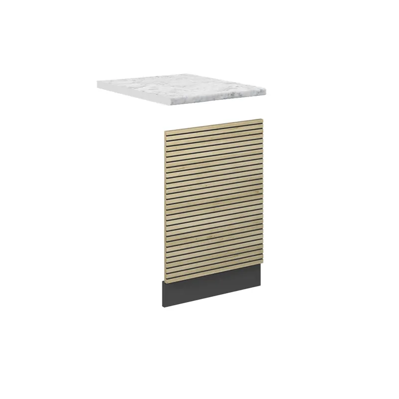 Novinka Přední panel Fame-Line Dubový panel 45 cm , PD Mramor Vicco
