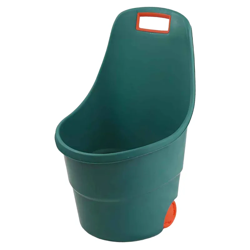 Bezpečná Platba Zahradní vozík, zelená/oranžová, plast, ZAFER
